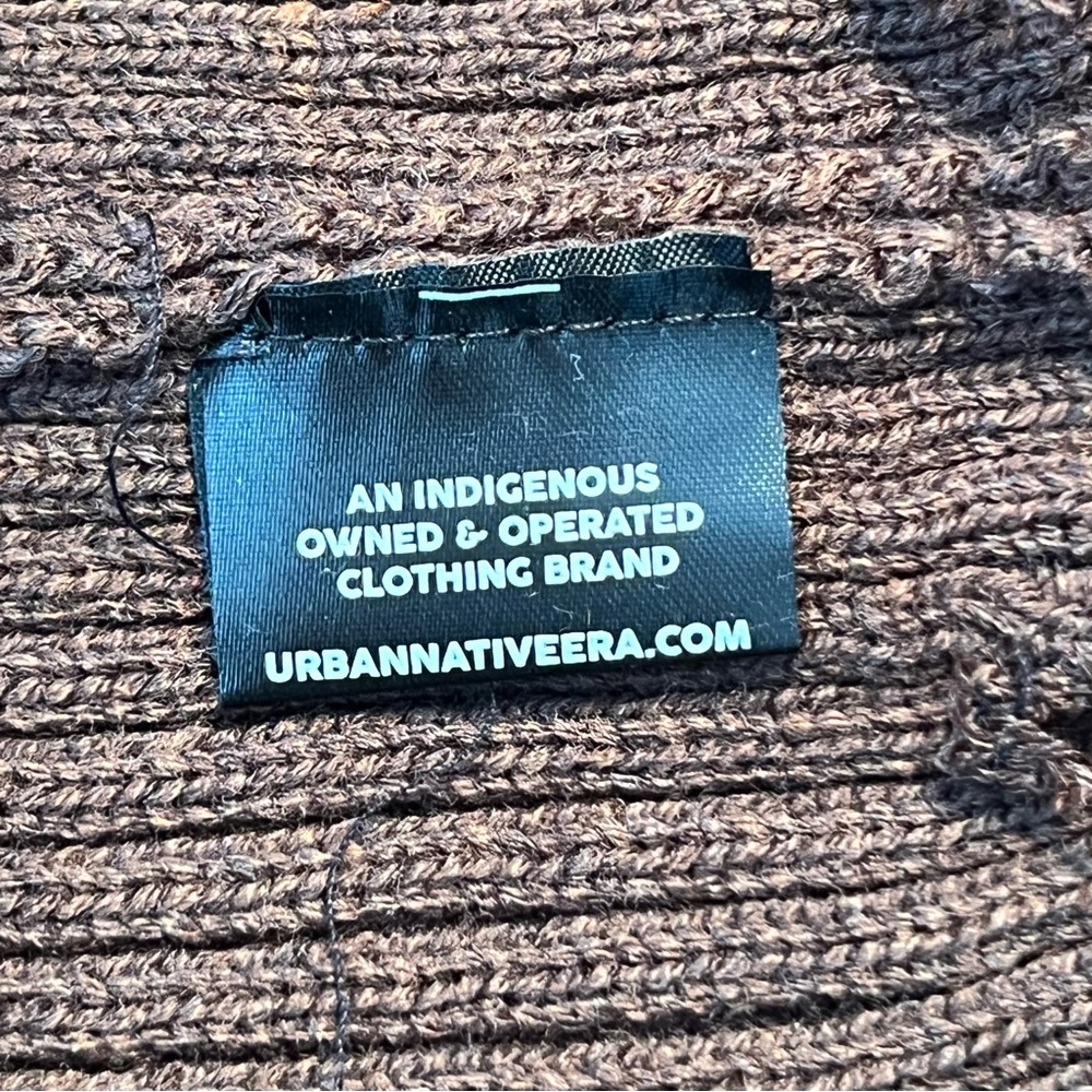 Urban Native Ribbed Hummingbird Patch Beanie - Picture 6 of 8